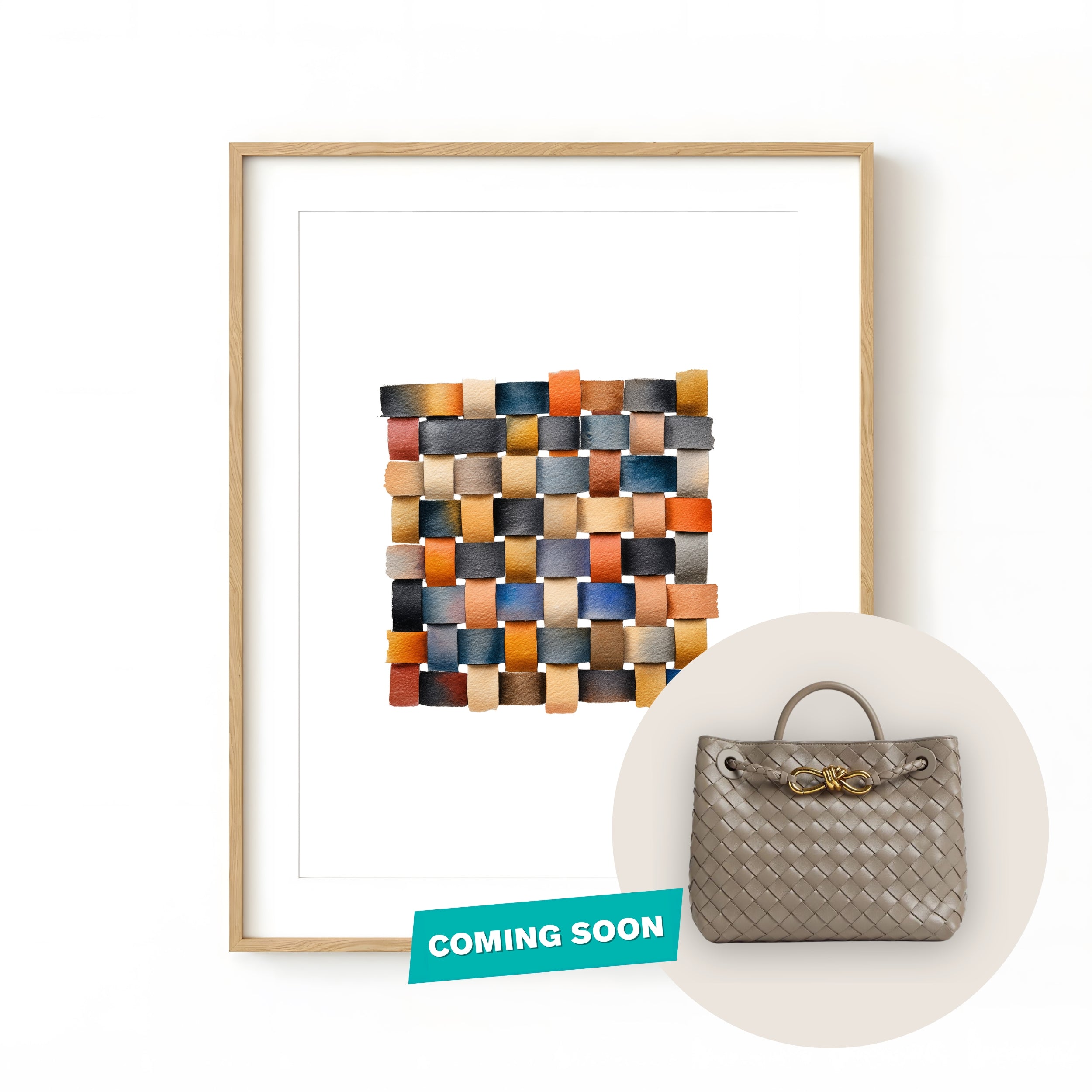 Woven Rainbow (Bottega Handbag Giveaway)